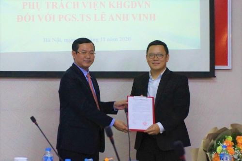 Phó giáo sư 37 tuổi được giao phụ trách Viện Khoa học Giáo dục Việt Nam