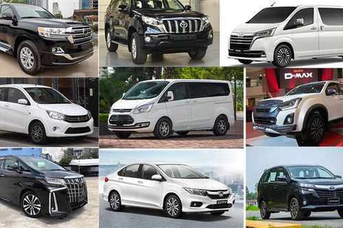 Top 10 ô tô bán chậm nhất tháng: Toyota chiếm sóng, Isuzu thoát hiểm