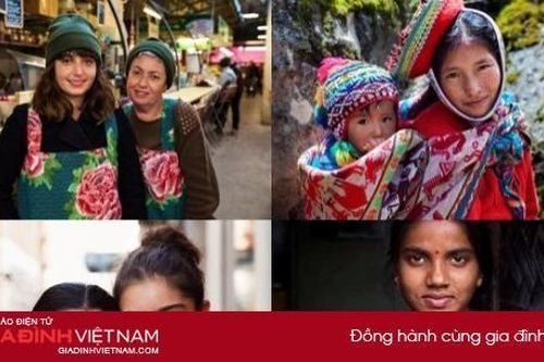 Bỏ tất cả để đi khắp thế giới chụp ảnh về tình mẫu tử