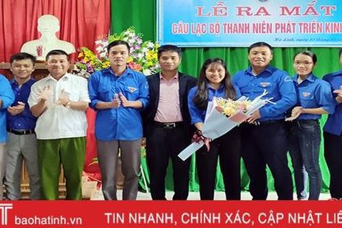 Giải ngân Quỹ Quốc gia về việc làm hỗ trợ thanh niên xã miền núi Hà Tĩnh khởi nghiệp