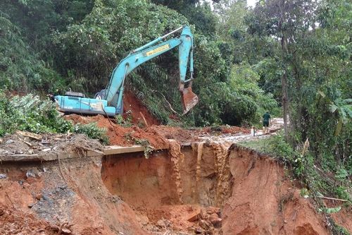 Kịp thời cung cấp các bộ bản đồ phục vụ dự báo, cảnh báo thiên tai