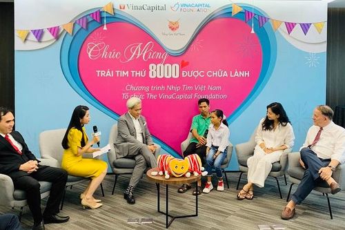 Chương trình Nhịp tim Việt Nam đã phẫu thuật cho 8.000 trẻ em bị bệnh tim bẩm sinh