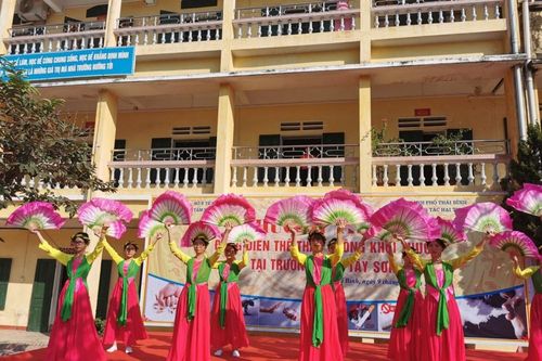 Thái Bình: Sôi nổi chương trình đồng diễn thể thao không khói thuốc