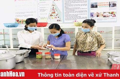 Huyện Thọ Xuân tăng cường công tác bảo đảm an toàn thực phẩm