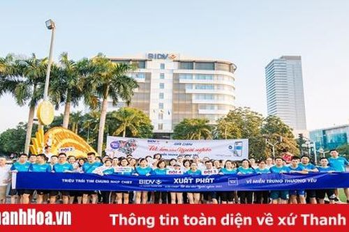 BIDV Thanh Hóa phát động Giải chạy tết ấm cho người nghèo - vì Miền Trung thương yêu