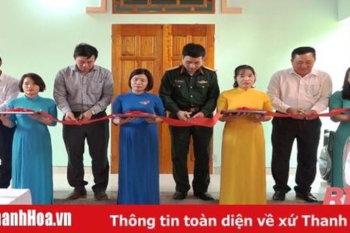Bộ CHQS tỉnh Thanh Hóa bàn giao Nhà tình nghĩa tại huyện Thạch Thành