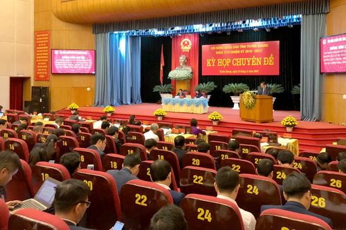 Kỳ họp chuyên đề HĐND tỉnh khóa XVIII