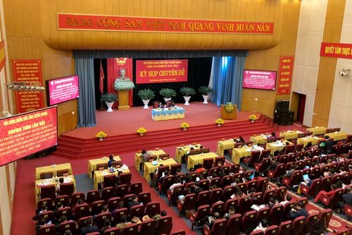 Kỳ họp chuyên đề HĐND tỉnh tiếp tục phiên buổi chiều