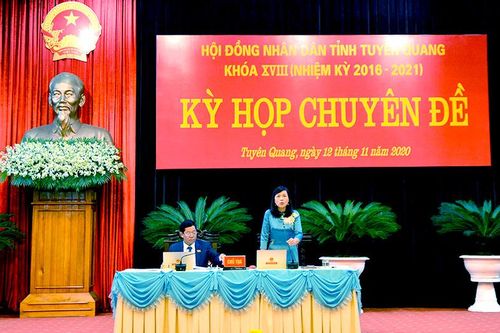 Bế mạc kỳ họp chuyên đề HĐND tỉnh khóa XVIII
