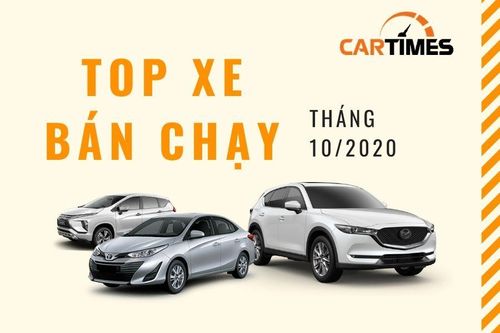 'Điểm mặt' những mẫu xe bán chạy nhất của từng phân khúc trong tháng 10