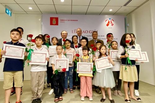 Cuộc thi vẽ 'Đan Mạch trong mắt em 2020' thu hút 16.000 bài dự thi