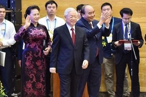 Những hình ảnh ấn tượng tại lễ khai mạc Hội nghị Cấp cao ASEAN 37