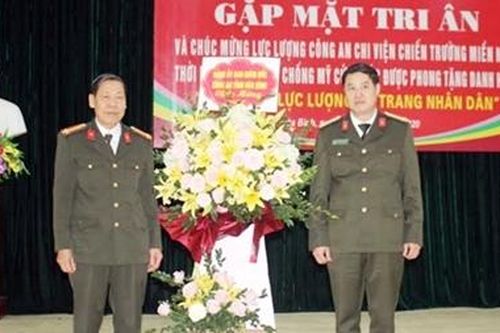 Công an tỉnh Hòa Bình gặp mặt cán bộ Công an chi viện chiến trường miền Nam