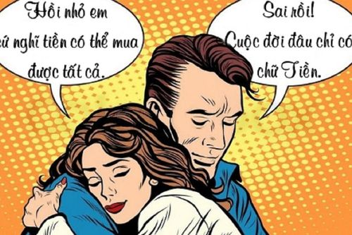 Chồng tưởng bở khi vợ chê tiền
