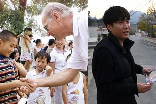 Ảnh 'ngày xưa - bây giờ' của một thanh niên khiến ai cũng ấn tượng, vì có cả ông Joe Biden