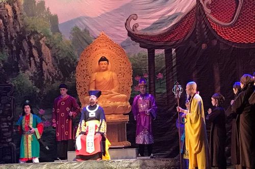 Vở kịch nói 'Quan Âm Diệu Thiện' lan tỏa thông điệp về lòng từ bi, thực hành điều thiện