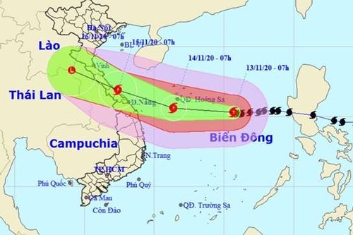 Bão số 13 tiến vào đất liền, cảnh báo triều cường và ngập úng