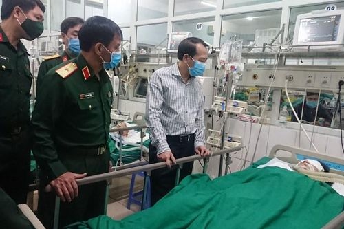 Hai chiến sĩ thương vong khi làm nhiệm vụ rà phá bom mìn