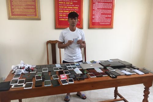 Phá nhanh vụ trộm tài sản