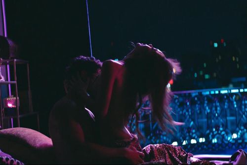 Cảnh phim táo bạo của Minh Hằng và trai Tây