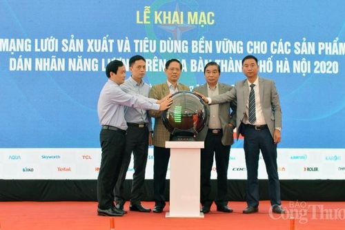 Hà Nội: Kết nối mạng lưới sản xuất tiêu dùng bền vững cho sản phẩm dán nhãn năng lượng