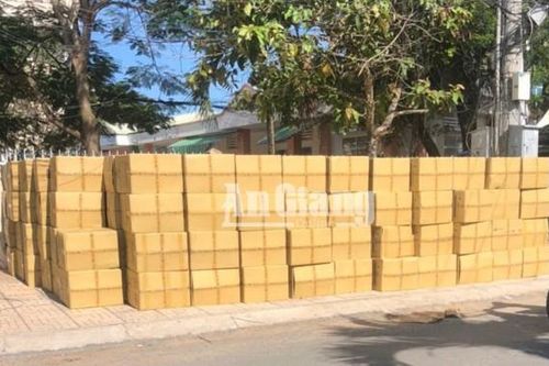 An Giang: Bắt giữ hơn 800 ngàn khẩu trang y tế không rõ nguồn gốc