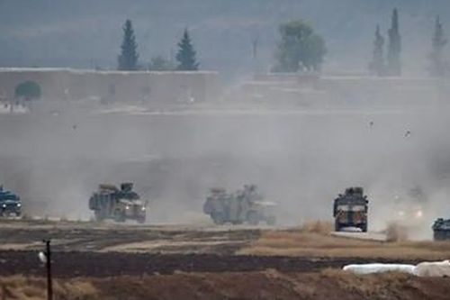Thiết giáp Nga trúng bom trên đường tuần tra ở Syria