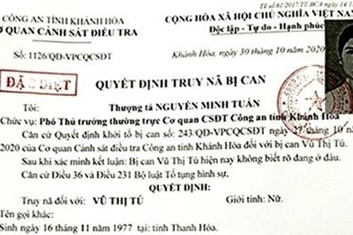 Truy nã đối tượng chiếm đoạt gần 6 tỷ đồng rồi bỏ trốn
