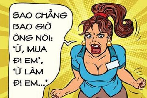 Vợ cay đắng khi chồng biết nghe lời