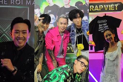 Đêm Chung kết - Trao giải 'Rap Việt': Dàn sao đình đám khoe dáng trên thảm đỏ