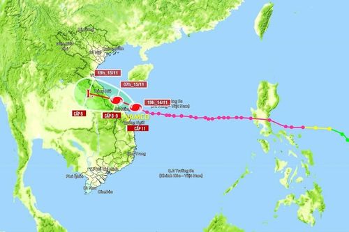 Cập nhật tình hình bão Vamco: Sông Hàn (Đà Nẵng) nước tràn bờ, đảo Lý Sơn mất điện
