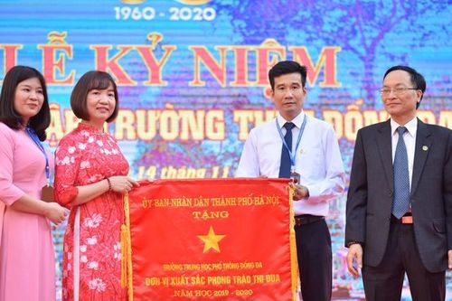 Hà Nội: Trường THPT Đống Đa kỷ niệm 60 năm thành lập