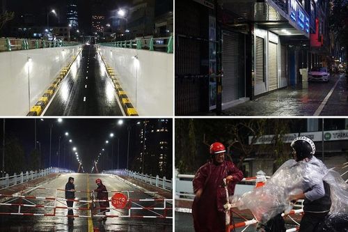 Bão 13 áp sát đất liền, Đà Nẵng phong tỏa cầu, đường phố vắng tanh