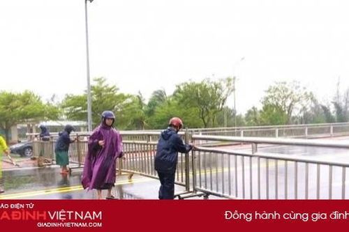 Đà Nẵng phong tỏa các cây cầu bắc qua sông Hàn phòng chống bão số 13