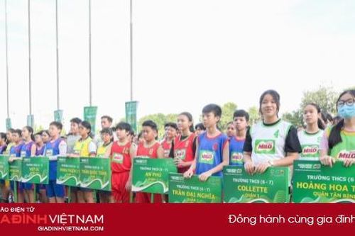 Khai Mạc Giải Bóng Rổ học sinh TPHCM – Cúp Nestlé MILO năm học 2020-2021