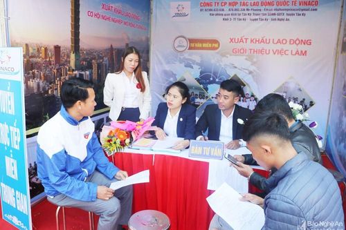 Gần 1.000 thanh niên nông thôn Nghệ An được tư vấn định hướng, giới thiệu việc làm