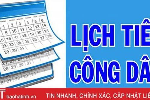 Lãnh đạo Hà Tĩnh tiếp công dân '3 trong 1' định kỳ tháng 11 vào sáng 16