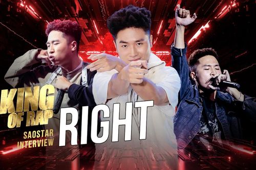 Right: Rapper King Of Rap ôm 'tham vọng' đưa nhạc Rap Việt Nam vươn ra thị trường châu Á
