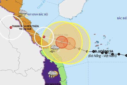 Bão Vamco giật cấp 12, đổ bộ khu vực Hà Tĩnh - Thừa Thiên Huế sáng mai