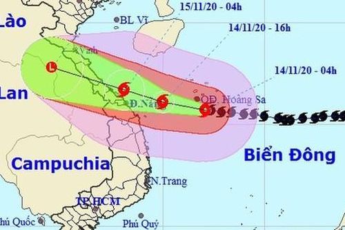 Vùng tâm bão số 13 đi qua, chỉ cho học sinh trở lại trường học khi đảm bảo an toàn