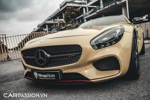 Ngắm 'ly cà phê sữa' Mercedes-AMG GT S hơn 8 tỷ ở Sài Gòn