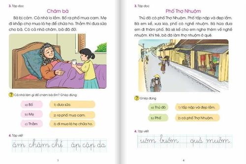 Công bố nội dung thay thế, bổ sung trong sách Tiếng Việt 1 bộ Cánh Diều