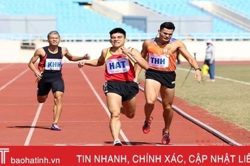 Hà Tĩnh giành 5 huy chương tại Giải Điền kinh vô địch Quốc gia 2020