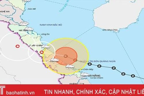 Bão 13 giảm cấp, vào Quảng Bình trưa nay