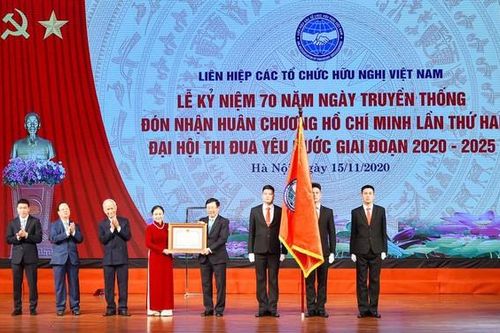 70 năm ngày Truyền thống Liên hiệp các tổ chức hữu nghị Việt Nam