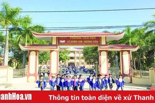 Trường Tiểu học Lê Xuân Lan – 10 năm một chặng đường