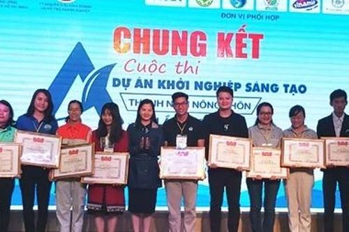 Nhiều dự án khởi nghiệp sáng tạo đoạt giải thưởng