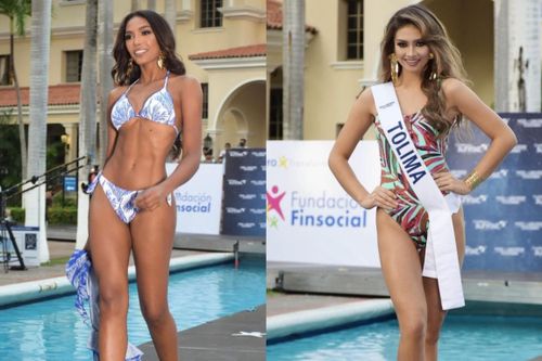 Thí sinh Hoa hậu Hoàn vũ Colombia 2020 thi áo tắm