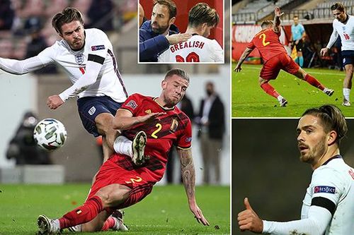 Khoảnh khắc xuất thần của Jack Grealish trước tuyển Bỉ gây bão mạng xã hội
