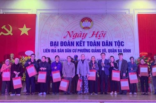 Ngày Hội Đại đoàn kết toàn dân tộc liên địa bàn dân cư phường Giảng Võ năm 2020